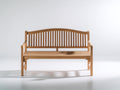 Panche da giardino - Legno - 158 x 63 x 94 cm - Marrone miele - Classico